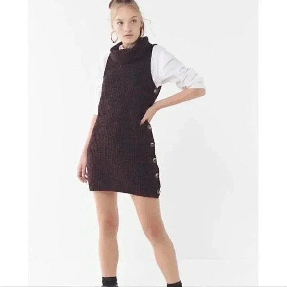 Urban Outfitters Turtleneck Sweater Dress - Picture 3 of 4